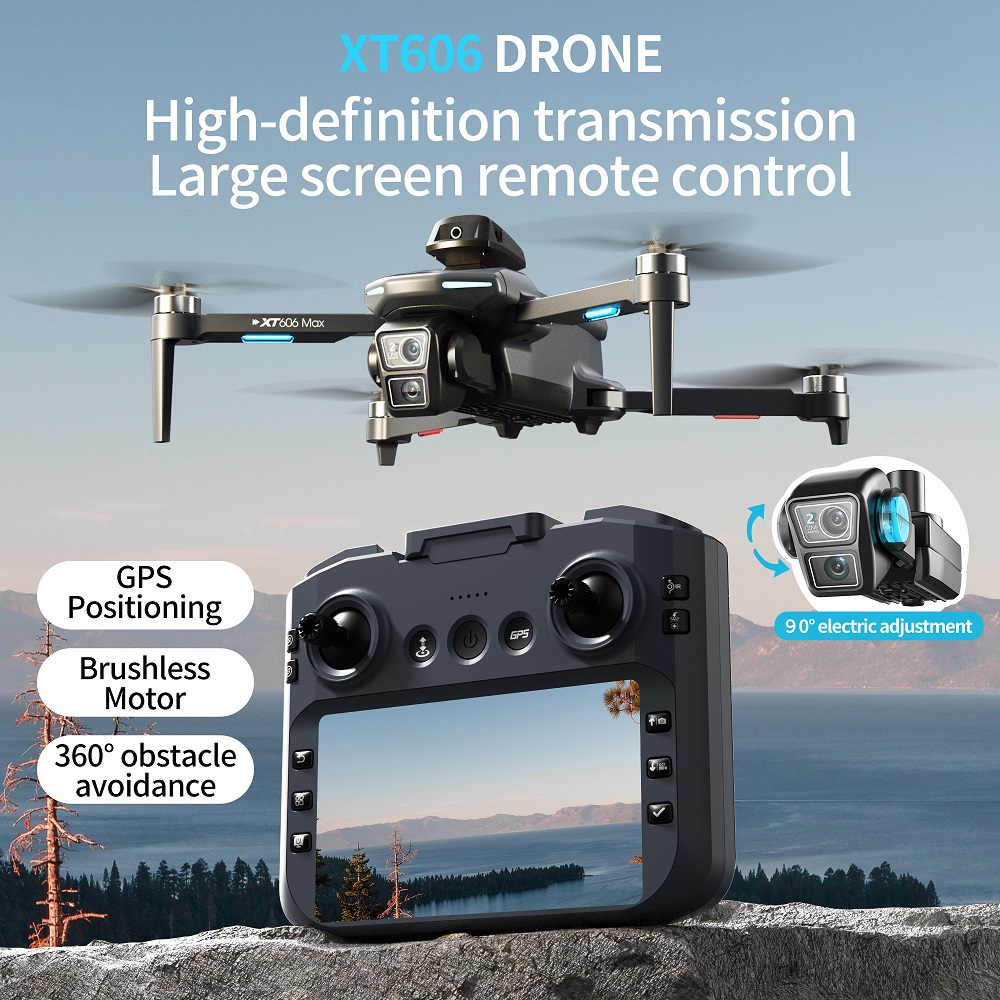 XT606 MAX 3 Akku-Drohne 4K 8K  – Drone Photogrammetry Bewertung und Preis